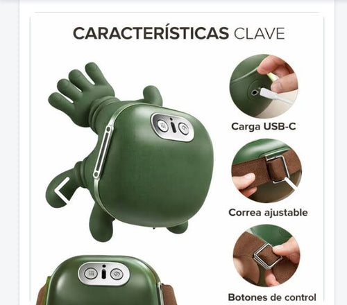 MASAJEADOR CORPORAL CON INFRARROJO