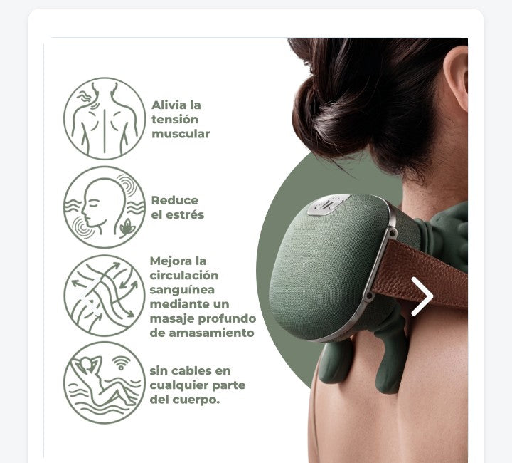 MASAJEADOR CORPORAL CON INFRARROJO